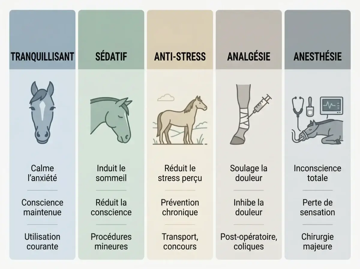 differences-tranquillisant-sedatif-anti-stress-cheval