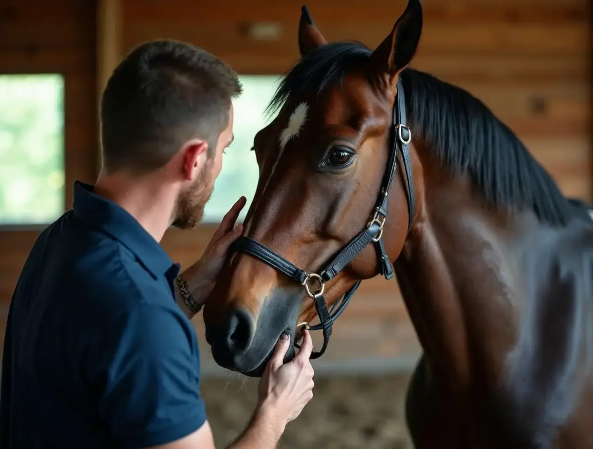 Symptômes et diagnostic des strongles chez le cheval larve-strongle-cheval-traitement-vermifuge